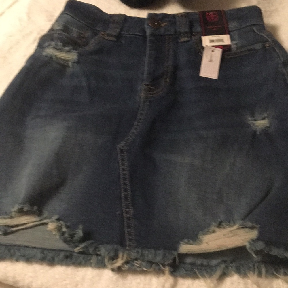Skirt Denim Sz 5 NO BO